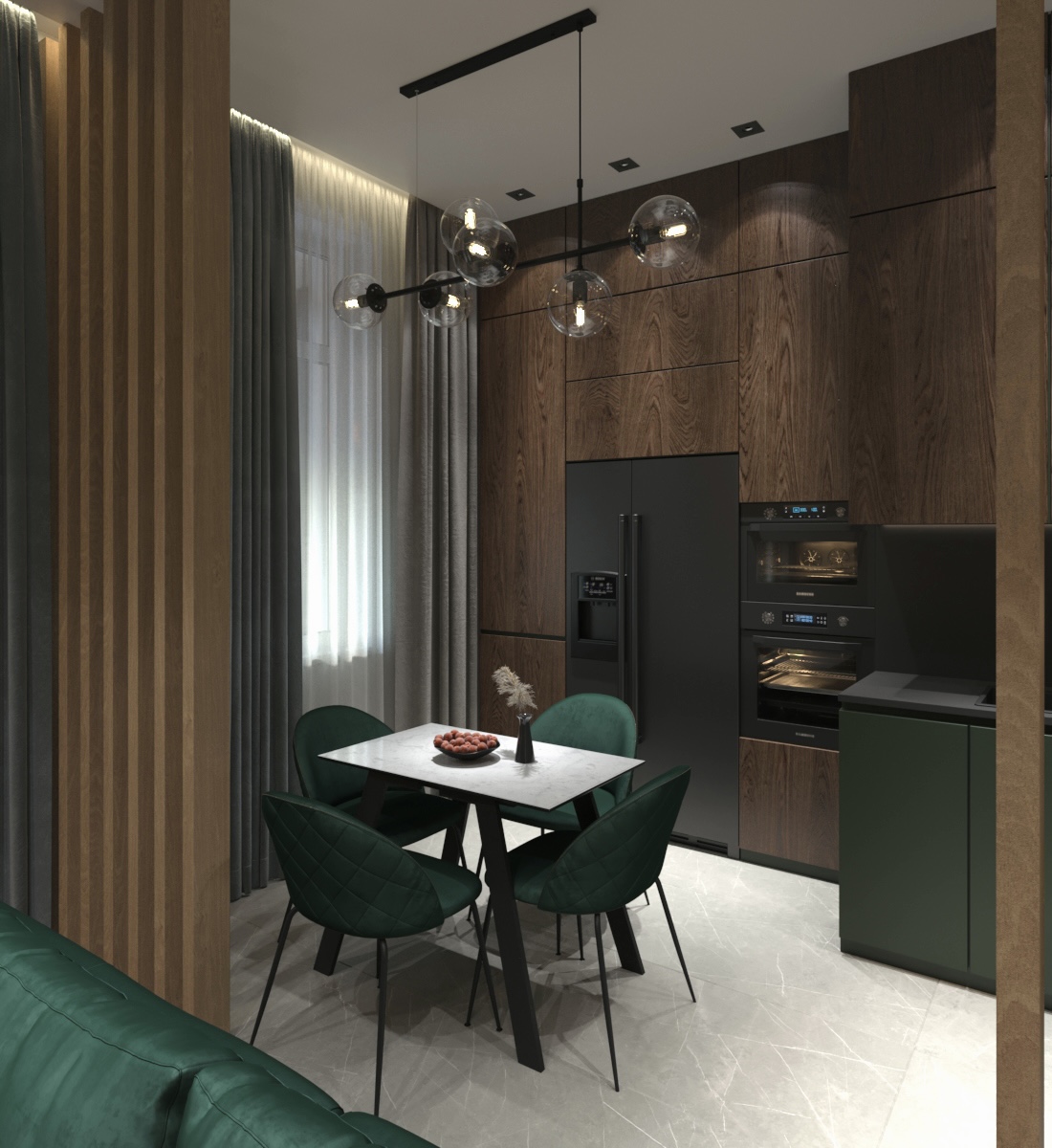 Фото № 1: Как выбрать шторы для кухни: 10 важных лайфхаков