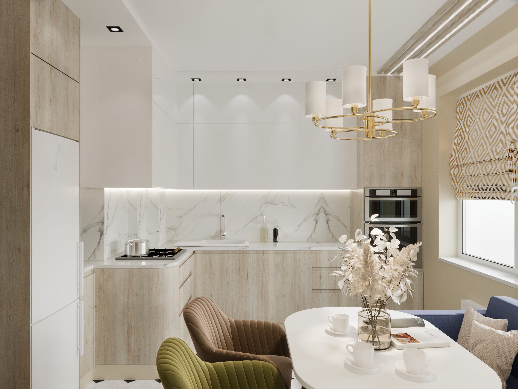 Фото № 2: Как выбрать шторы для кухни: 10 важных лайфхаков