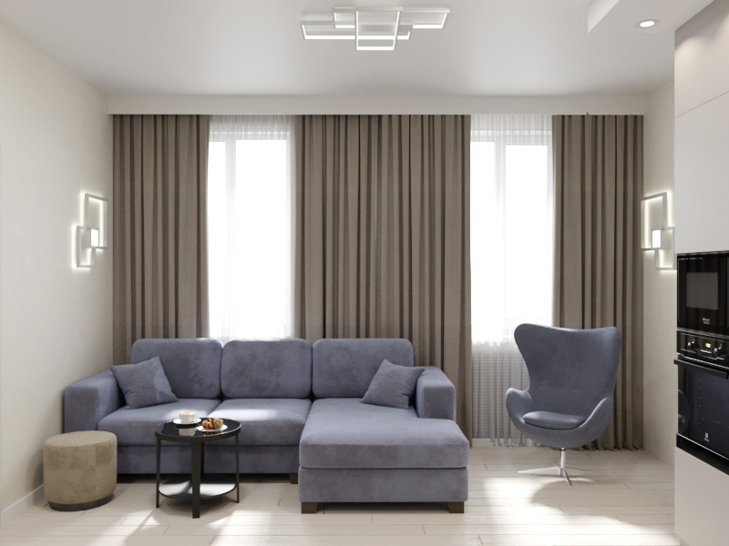 Фото № 14: Как выбрать шторы для кухни: 10 важных лайфхаков