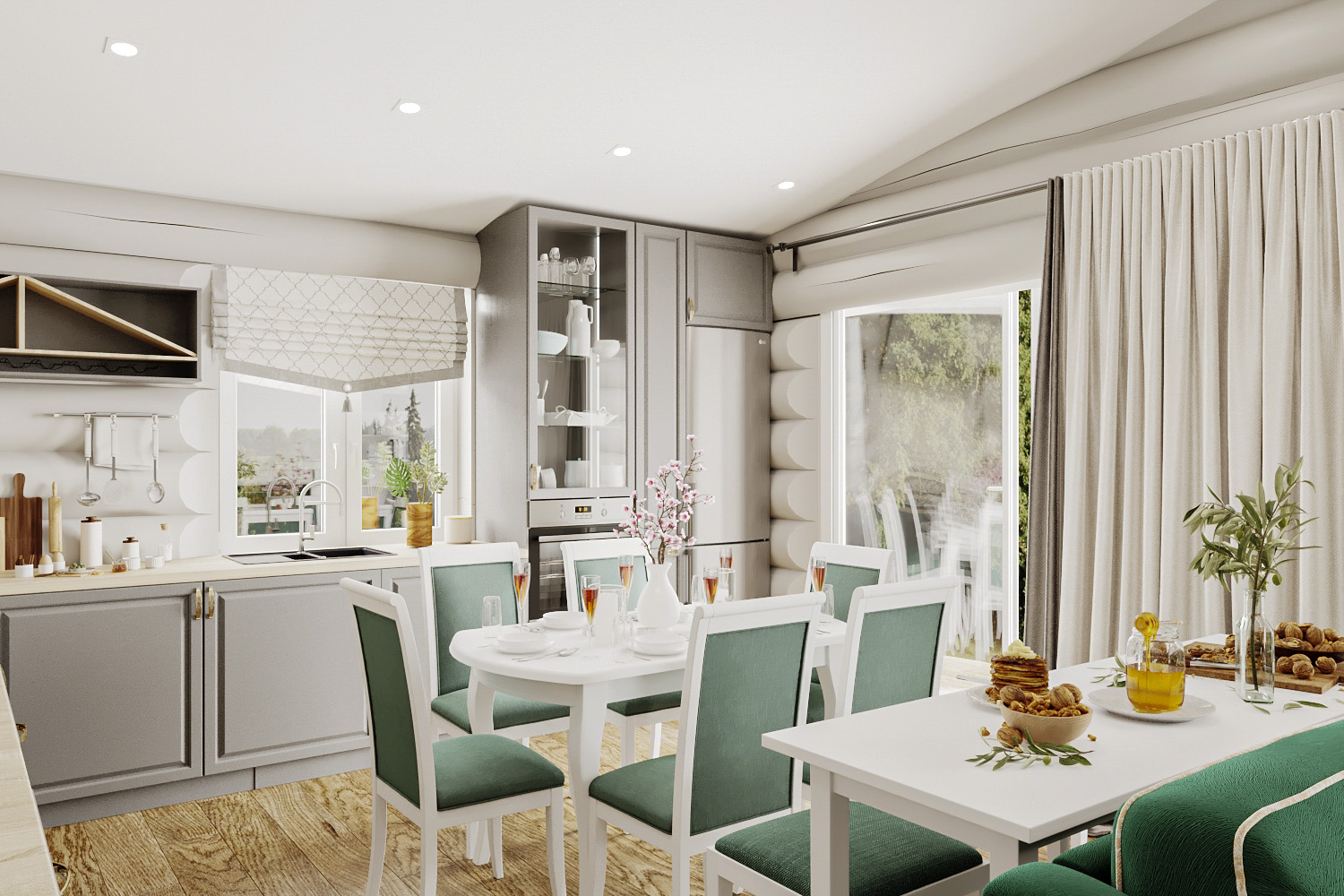 Фото № 13: Как выбрать шторы для кухни: 10 важных лайфхаков