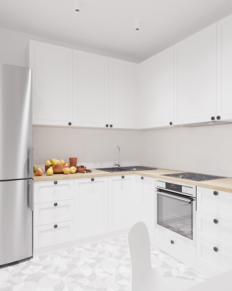 Фото № 5: Кухня в скандинавском стиле: 10 особенностей с фотопримерами 