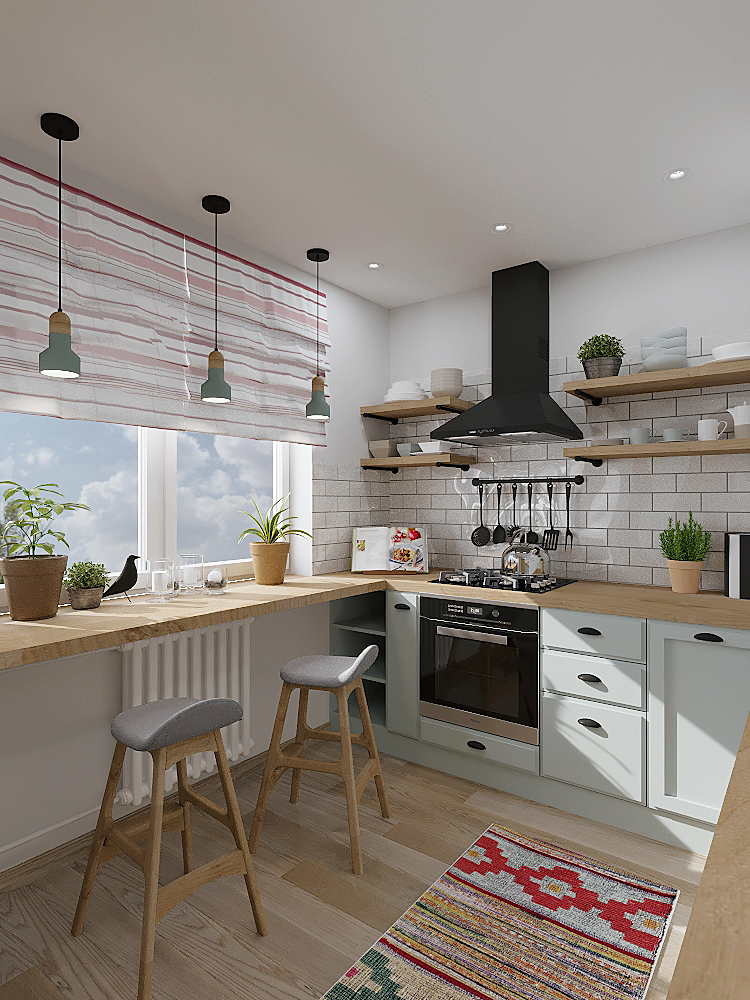 Фото № 4: Кухня в скандинавском стиле: 10 особенностей с фотопримерами 