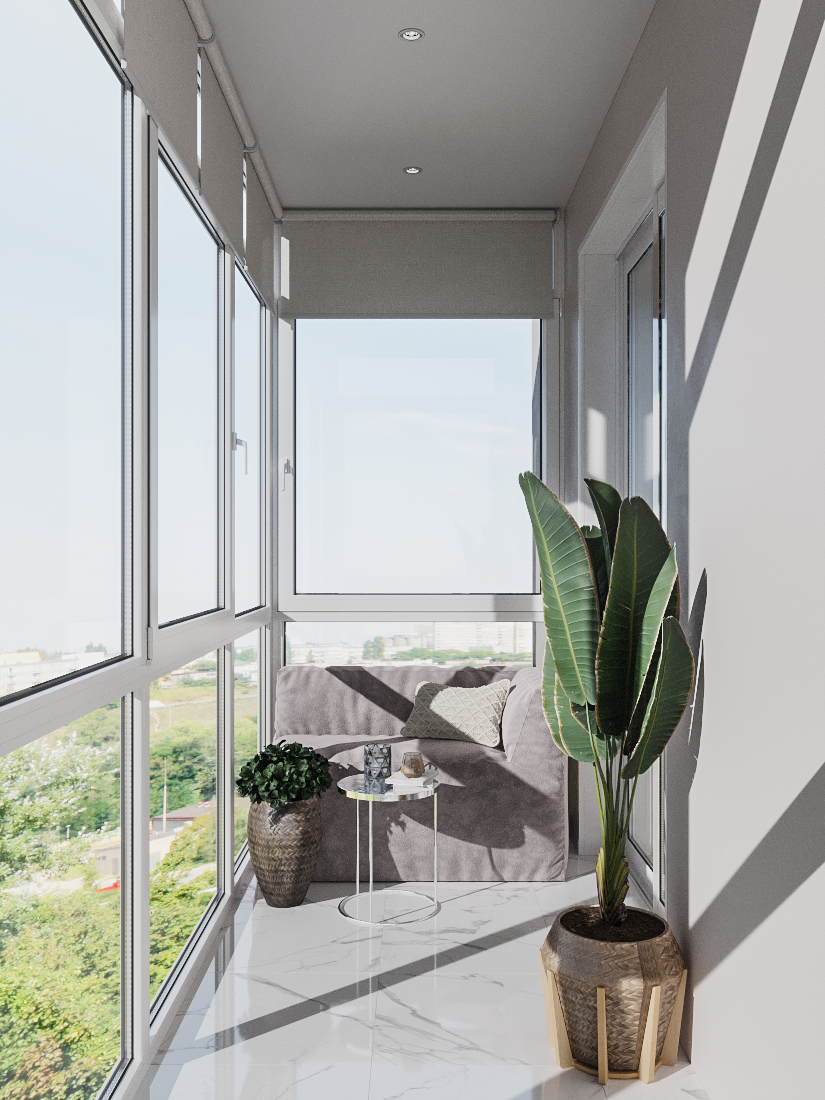 Фото № 1: Создаем зону отдыха на балконе: 10 идей для релакса