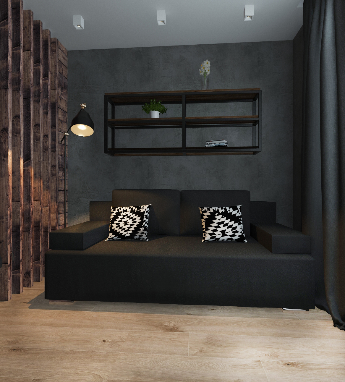 Фото № 2: Как правильно использовать черный цвет в интерьере: 7 дельных советов