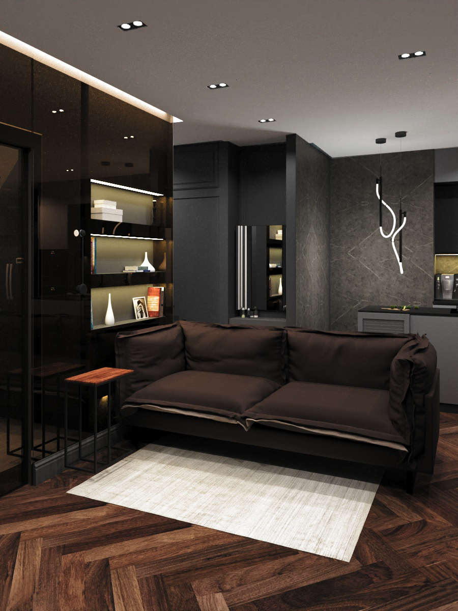 Фото № 3: Как правильно использовать черный цвет в интерьере: 7 дельных советов