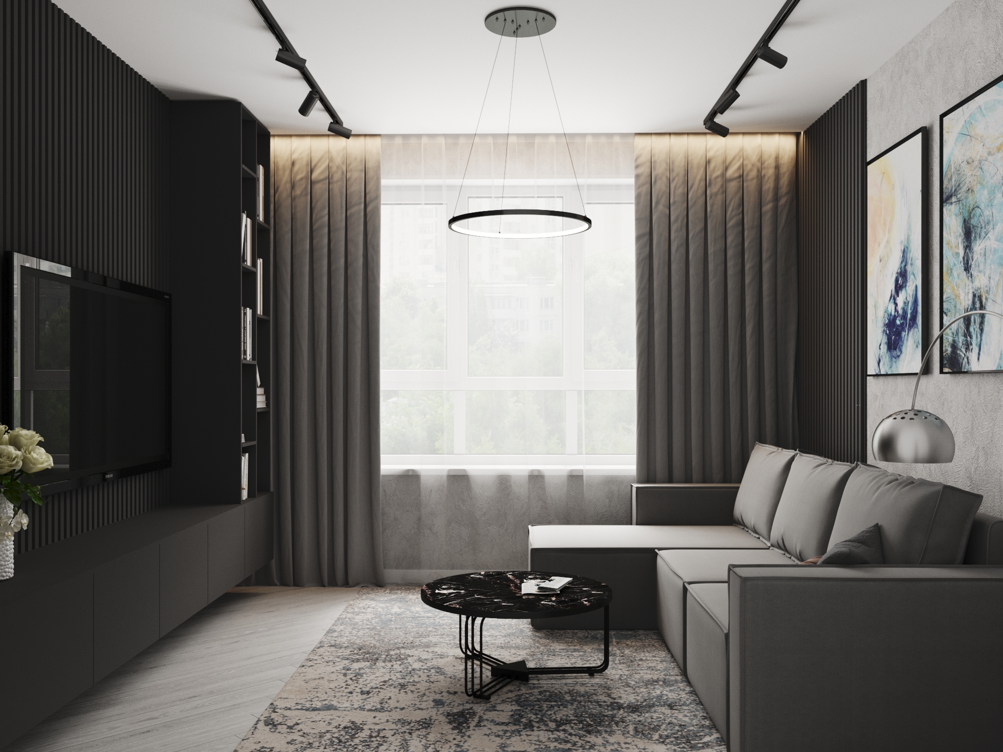 Фото № 12: Как правильно использовать черный цвет в интерьере: 7 дельных советов