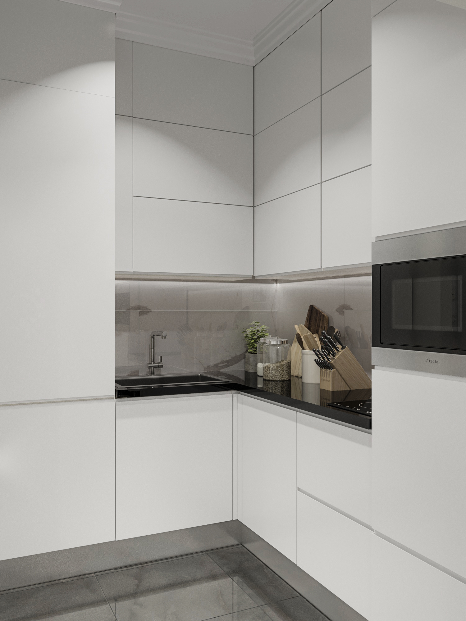 Фото № 9: Кухня в стиле минимализм: 15 модных идей