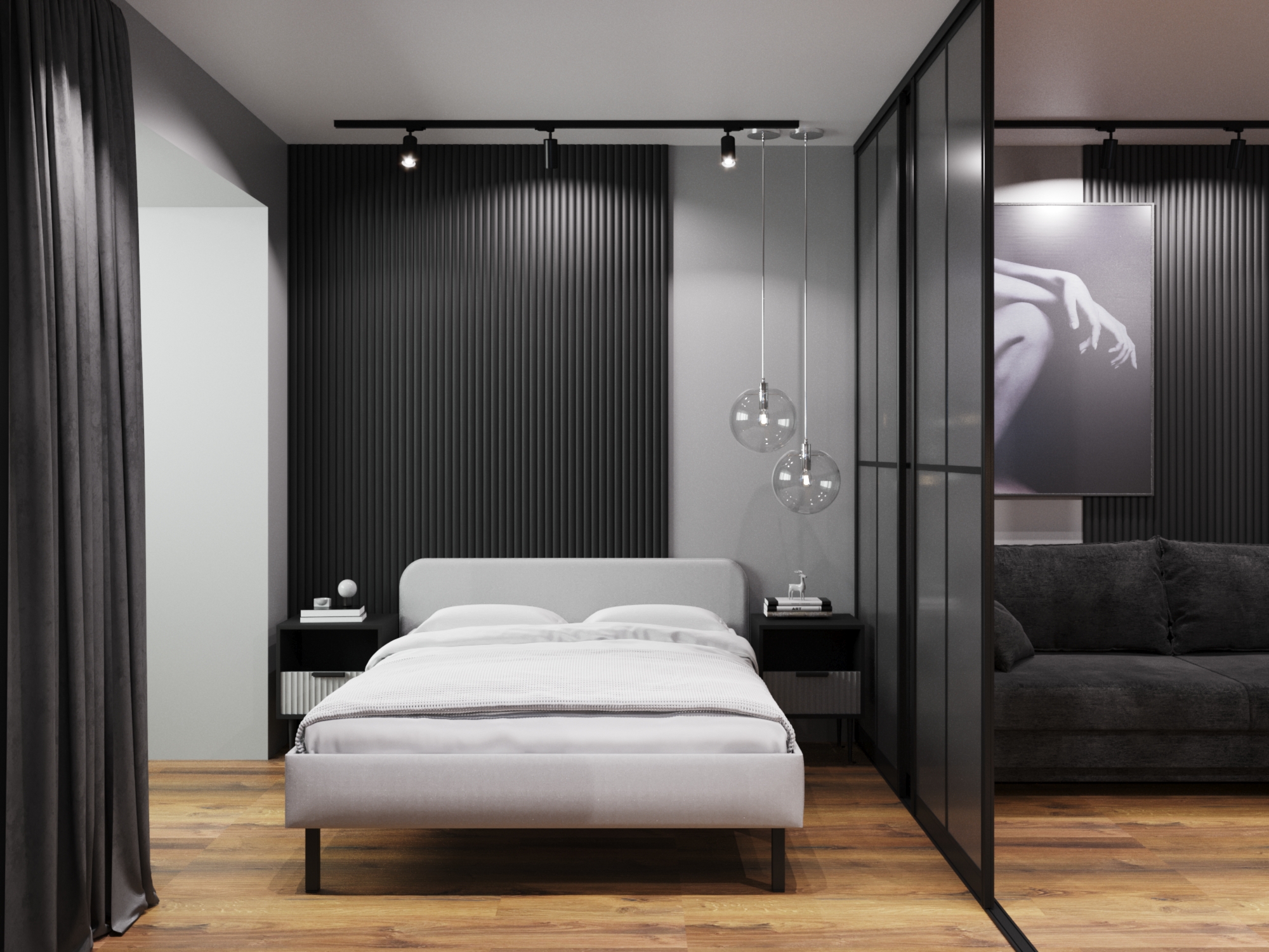 Фото № 9: Черный цвет в интерьере: 10 правил применения 