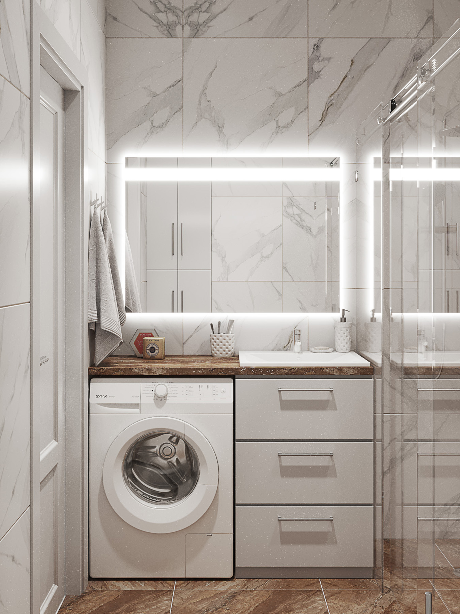 Фото № 4: Как обустроить маленькую ванную: 10 советов от профи