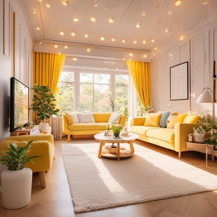 Фото № 7: Как использовать желтый в интерьере: 15 идей