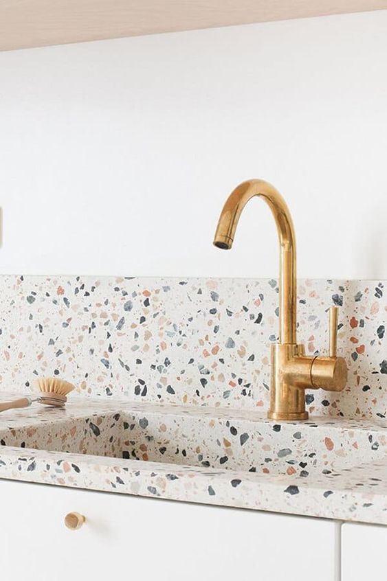 Фото № 4: Терраццо: 10 вариантов применения в интерьере квартиры