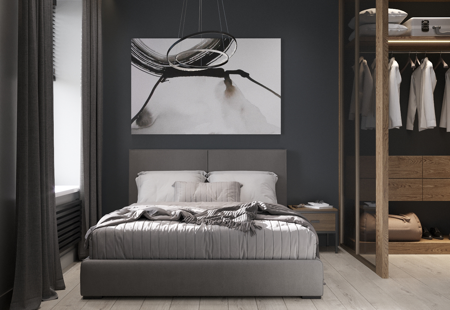 Фото № 3: Трехкомнатная квартира в стиле лофт