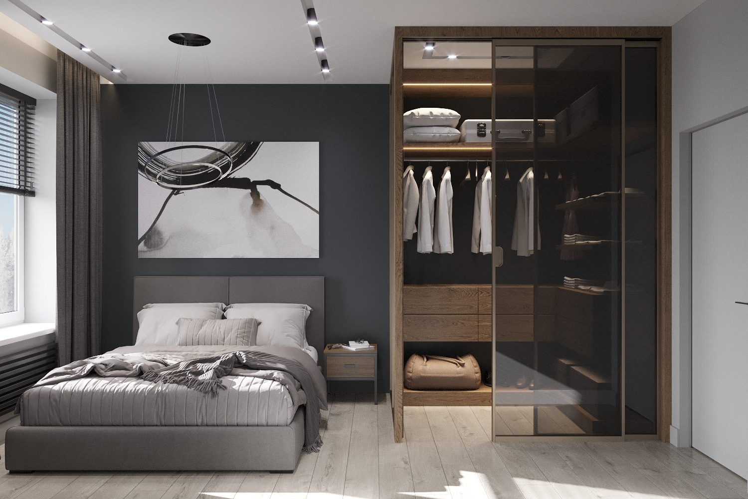 Фото № 4: Трехкомнатная квартира в стиле лофт