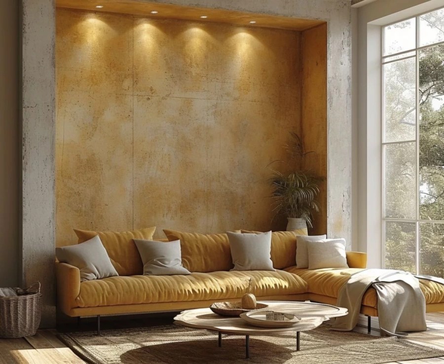 Фото № 7: Тренды в дизайне интерьера — 2025: большие растения, леопард и Япония