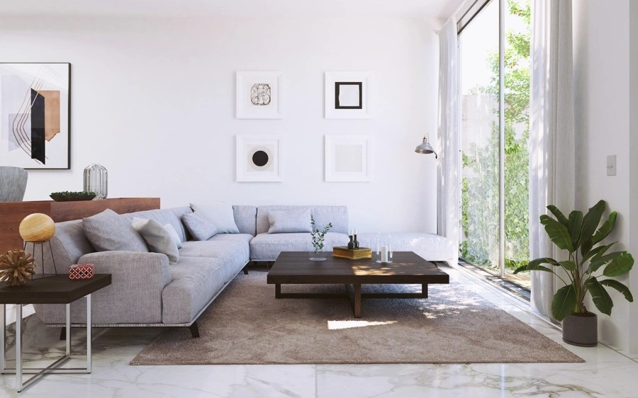 Фото № 1: Тренды в дизайне интерьера — 2025: большие растения, леопард и Япония 