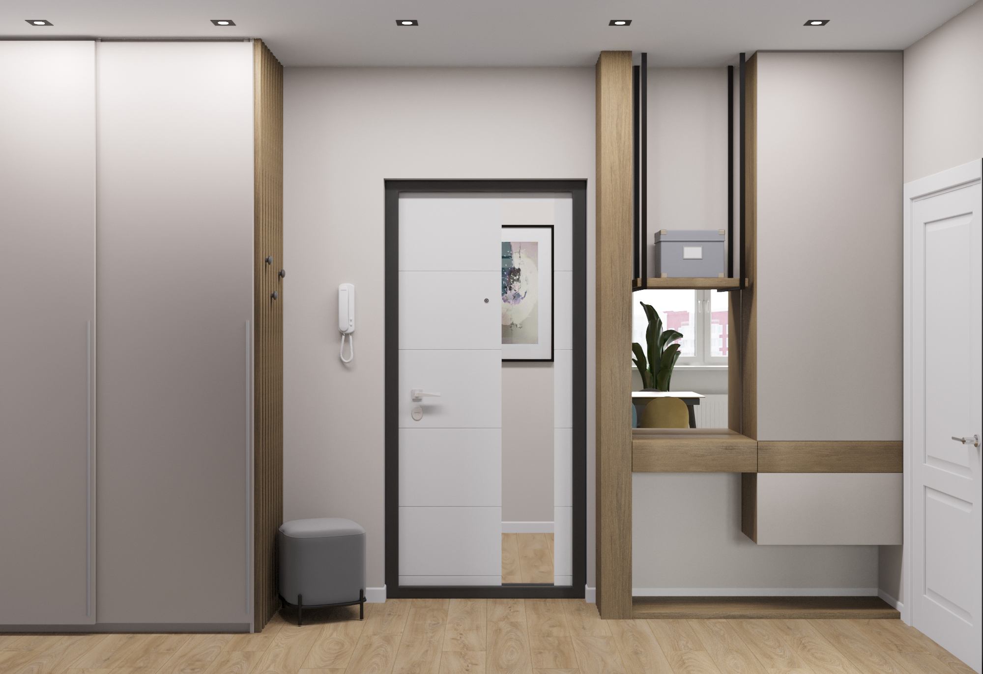 Фото № 1: Проект ReRooms: солнечная двушка в скандинавском стиле