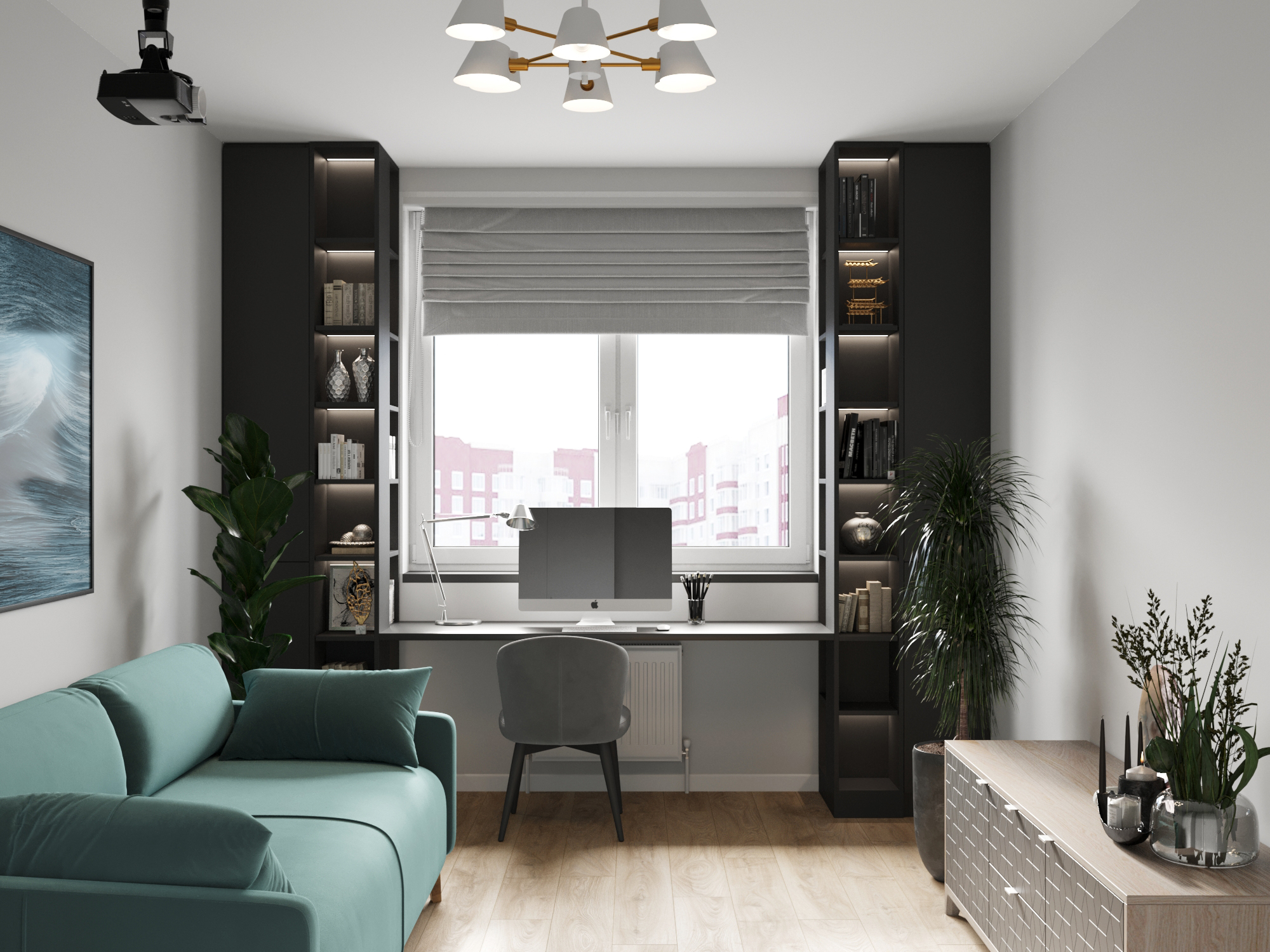 Фото № 5: Проект ReRooms: солнечная двушка в скандинавском стиле