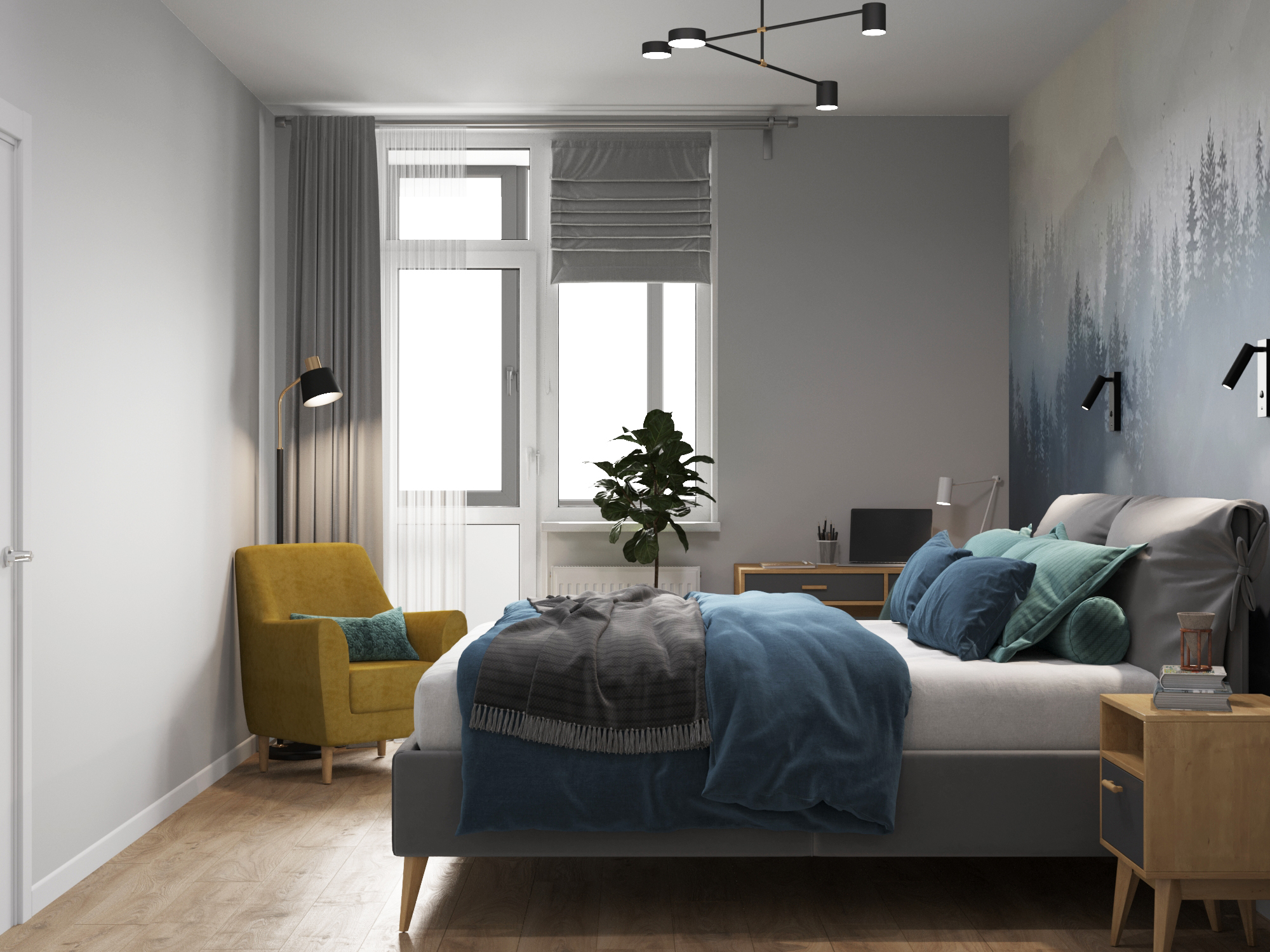 Фото № 7: Проект ReRooms: солнечная двушка в скандинавском стиле