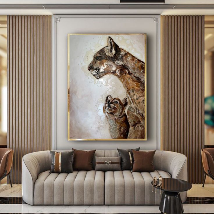 Фото № 6: Дикая природа в домашнем интерьере: 10 примеров животного декора