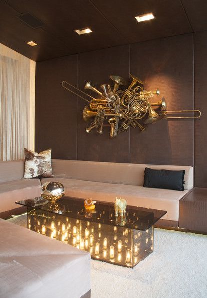 Фото № 15: Оформление квартиры музыкальными инструментами: 15 интересных идей