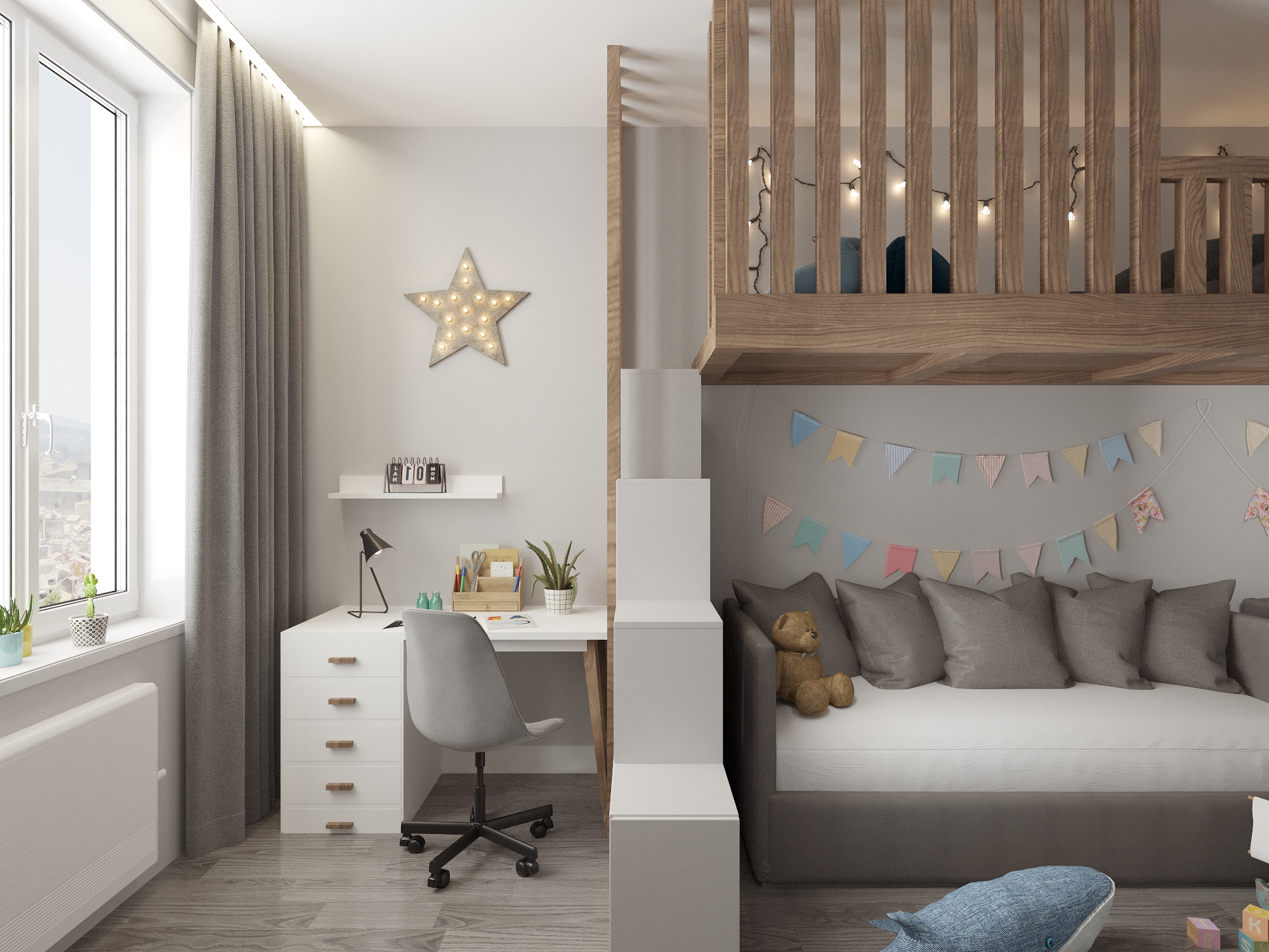 Фото № 3: 25 фото идеальных штор для детских комнат