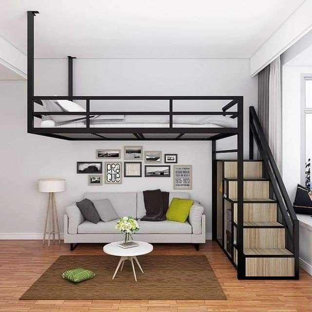 Фото № 10: Дизайн однокомнатной квартиры площадью 40 метров: 10 удачных решений