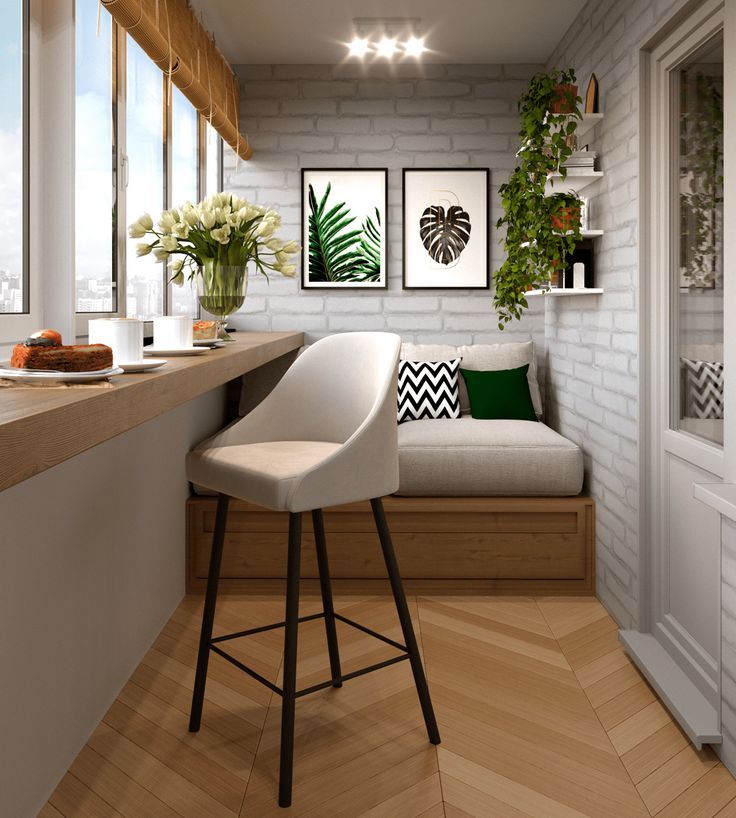 Фото № 14: Как оформить лоджию для создания весеннего настроения: 18 крутых идей