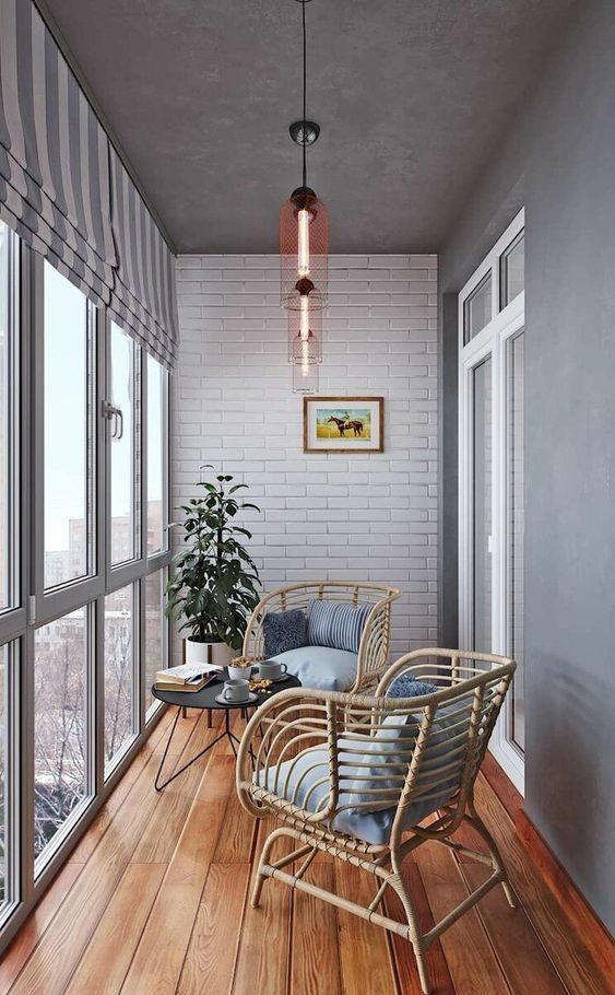 Фото № 13: Как оформить лоджию для создания весеннего настроения: 18 крутых идей