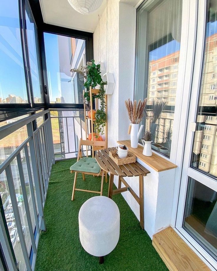 Фото № 9: Как оформить лоджию для создания весеннего настроения: 18 крутых идей