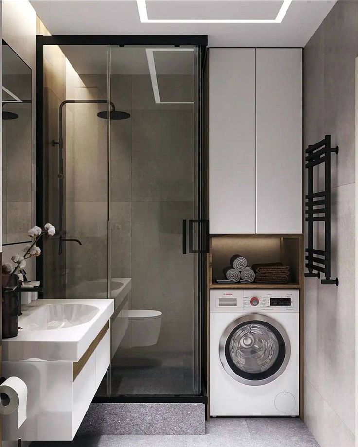 Фото № 8: Прачечная комната в доме или квартире: секреты обустройства