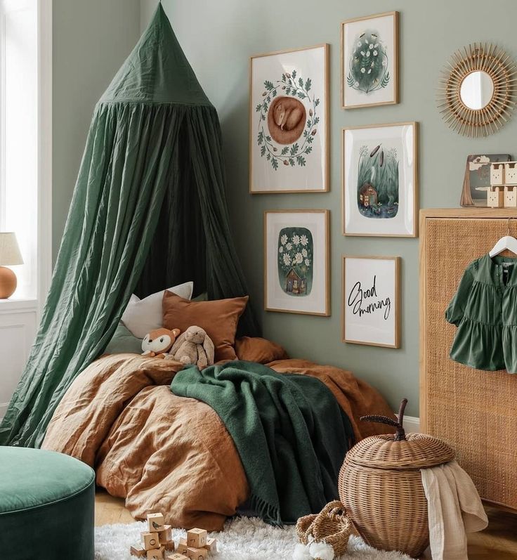 Фото № 7: Чем украсить стены детской комнаты: лучшие фотопримеры 