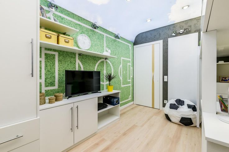 Фото № 4: Чем украсить стены детской комнаты: лучшие фотопримеры 