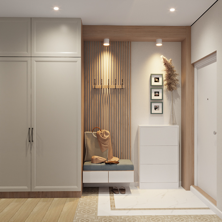 Фото № 1: Проект ReRooms: изящная двушка в скандинавском стиле