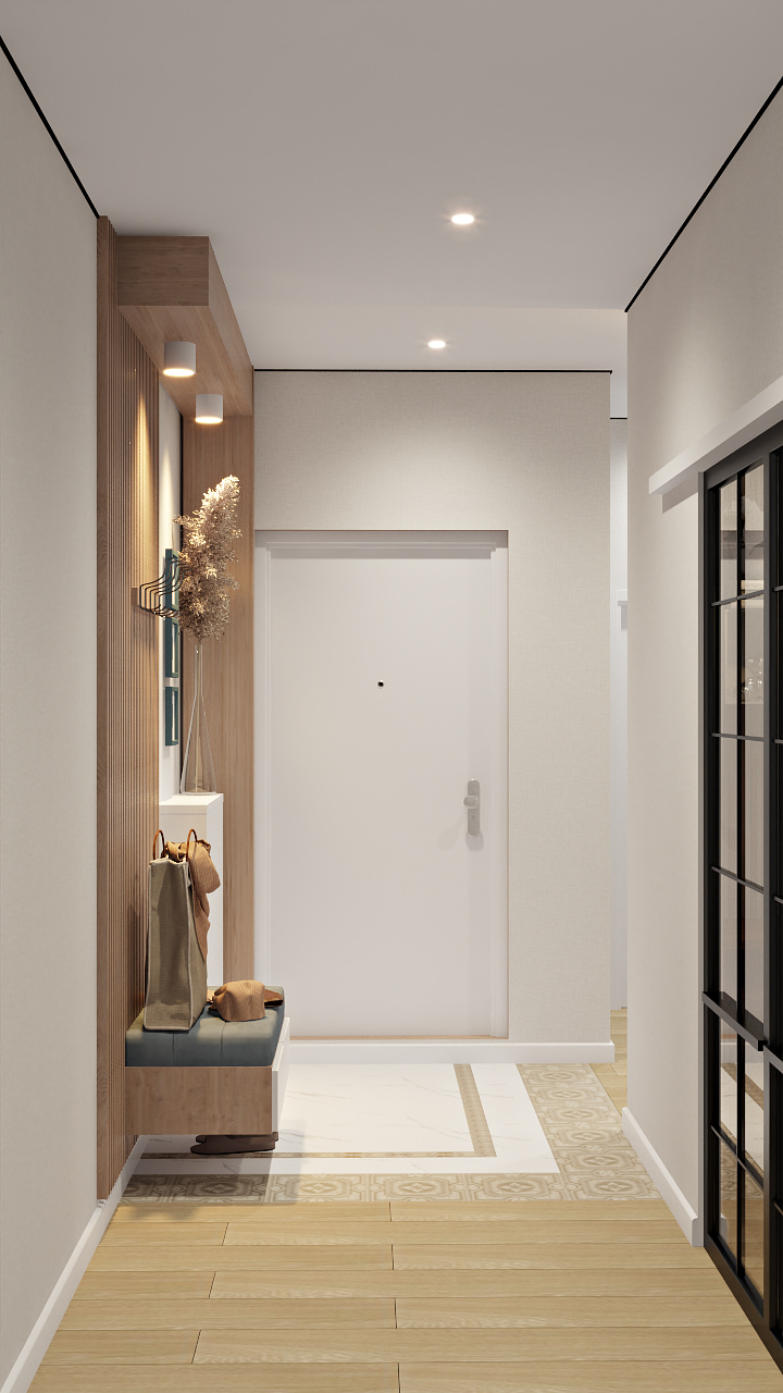 Фото № 2: Проект ReRooms: изящная двушка в скандинавском стиле