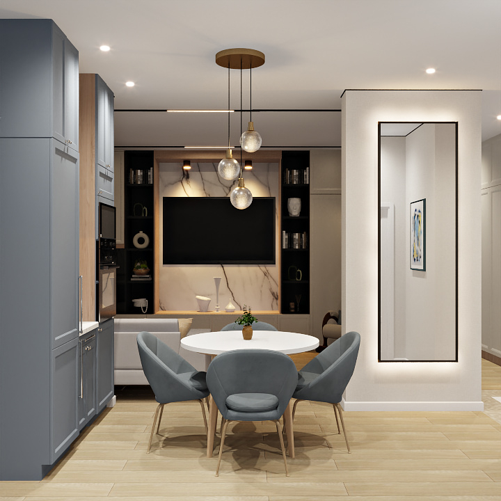 Фото № 3: Проект ReRooms: изящная двушка в скандинавском стиле