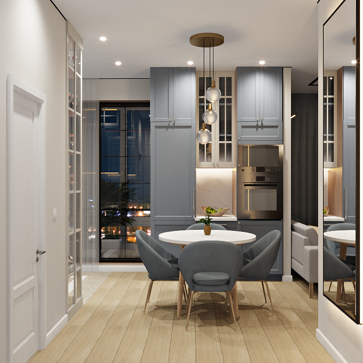 Фото № 4: Проект ReRooms: изящная двушка в скандинавском стиле