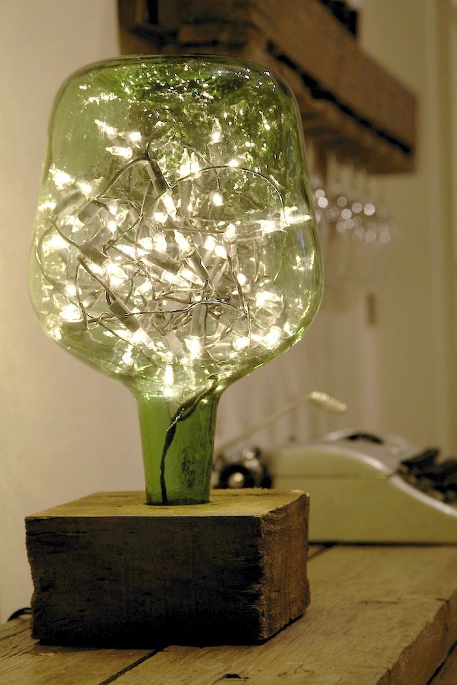 Фото № 4: Оригинальные деревянные светильники, люстры и торшеры