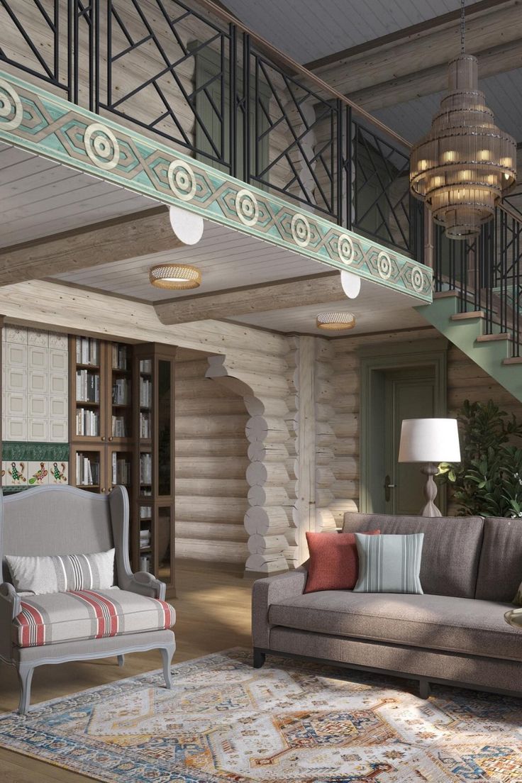 Фото № 7: Основные черты современного деревенского стиля в интерьере: 30 фото