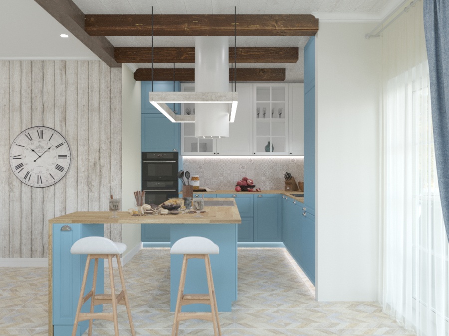 Фото № 5: Основные черты современного деревенского стиля в интерьере: 30 фото