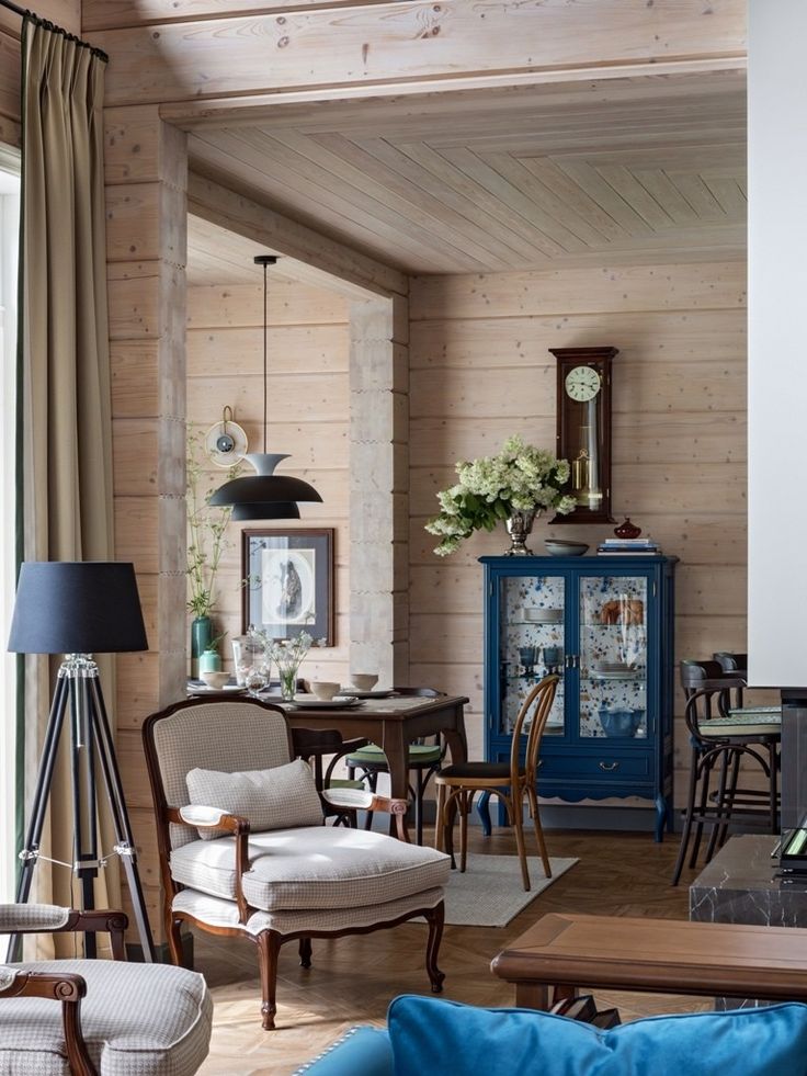 Фото № 6: Основные черты современного деревенского стиля в интерьере: 30 фото