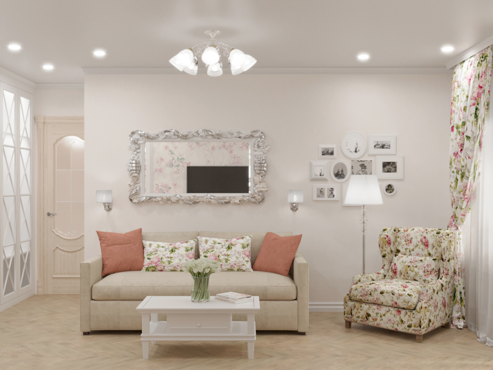 Фото № 2: Основные черты современного деревенского стиля в интерьере: 30 фото