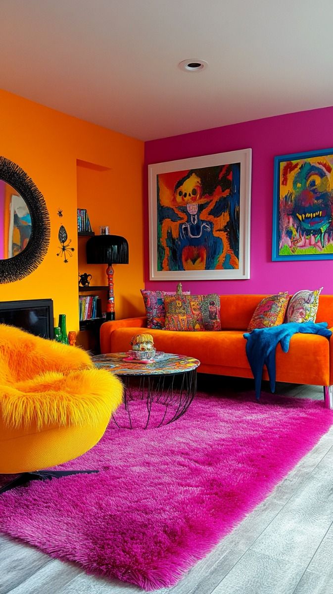 Фото № 9: Поп-арт в интерьере гостиной: 10 классных идей