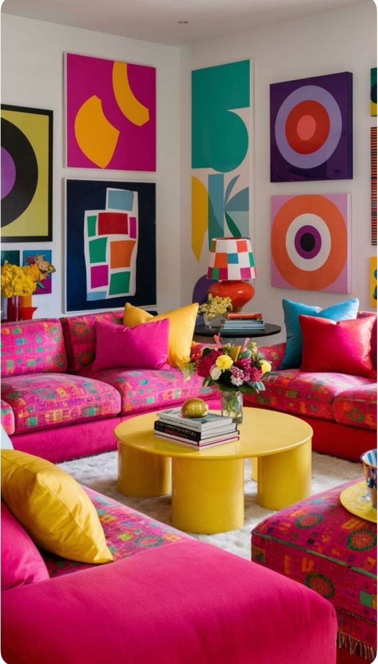 Фото № 8: Поп-арт в интерьере гостиной: 10 классных идей