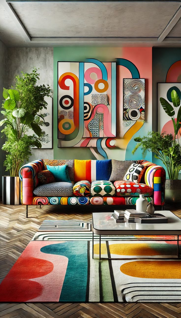 Фото № 7: Поп-арт в интерьере гостиной: 10 классных идей