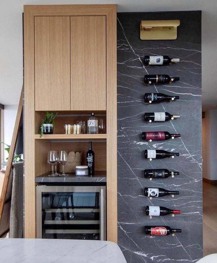 Фото № 7: Как хранить вино со вкусом — 15 эргономичных вариантов 