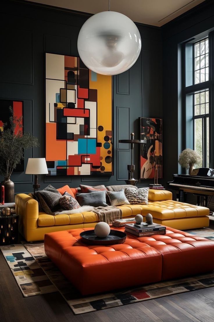 Фото № 11: Как оформить гостиную в стиле баухауз: 12 признаков интерьера