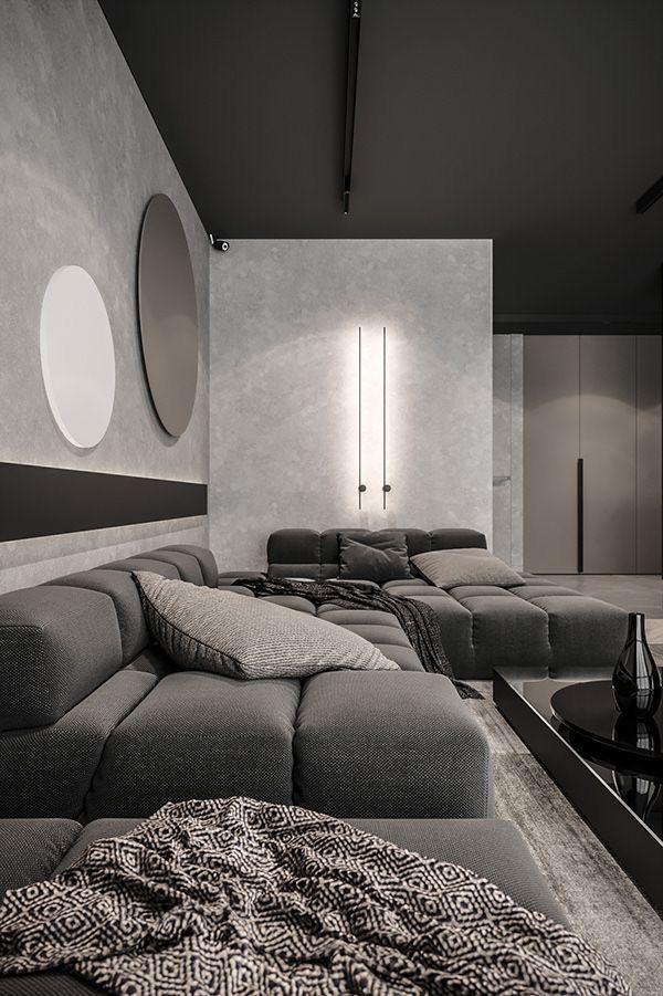 Фото № 2: Цветной потолок: 20 модных идей для любого помещения