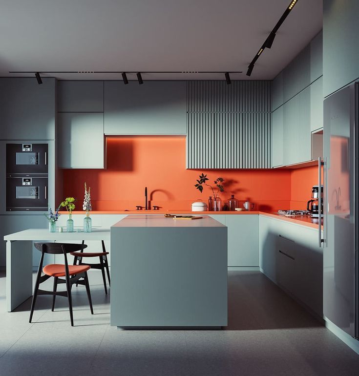 Фото № 12: Цветной потолок: 20 модных идей для любого помещения