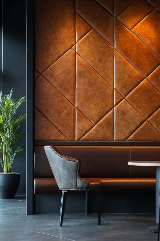 Фото № 3: Натуральная кожа в интерьере: 15 идей оформления