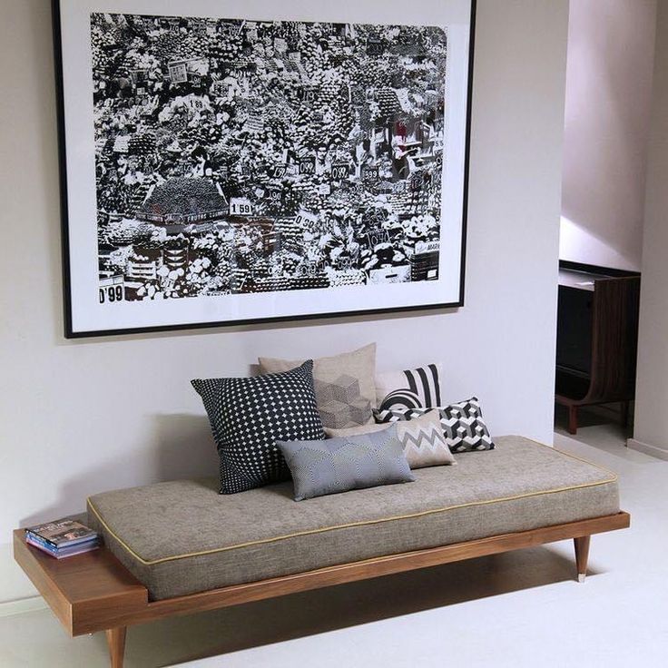 Фото № 20: Деревянная скамья для прихожей: 25 оригинальных вариантов